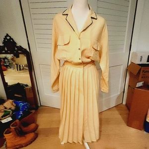 Eileen West Vintage Dress from 1980s Size 10 EUC